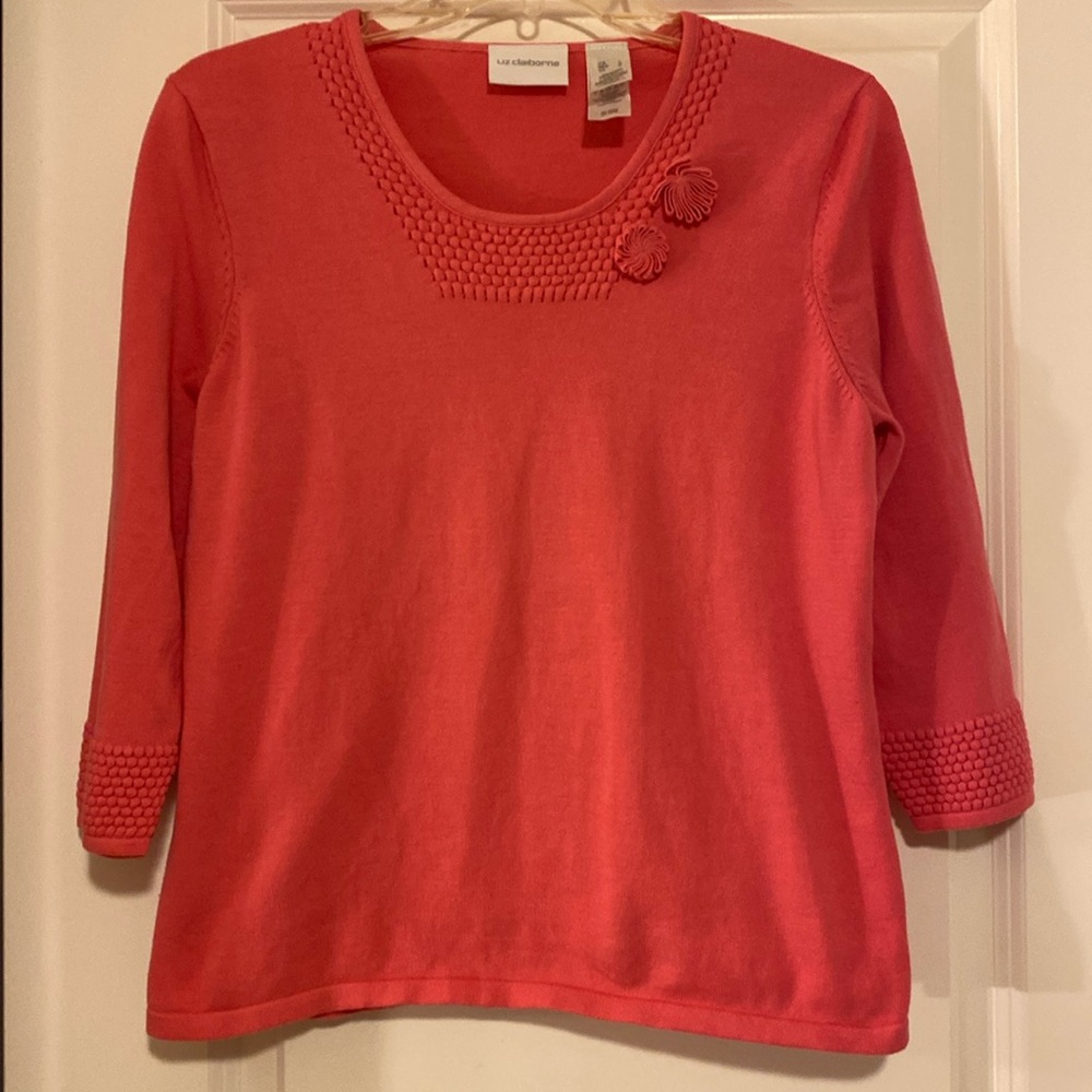 Liz Claiborne 3/4 sleeve top!